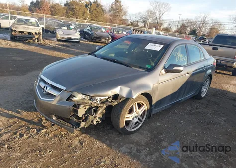 2008 Acura Tl 3.2 z USA, uszkodzony, nr VIN 19UUA66298A034908